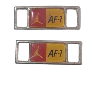 AF1 Buckle Lace Set Enamel Metal Pendant for Fusion 5 Sneakers